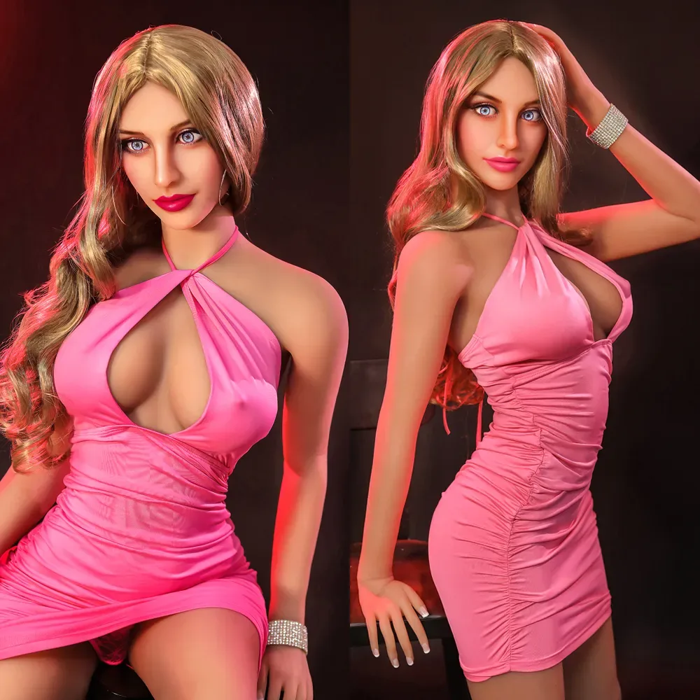 SY | Astovall - 166cm (5ft6) Slim Life-Like Sex Doll With Blond Long Curly Hair view 3