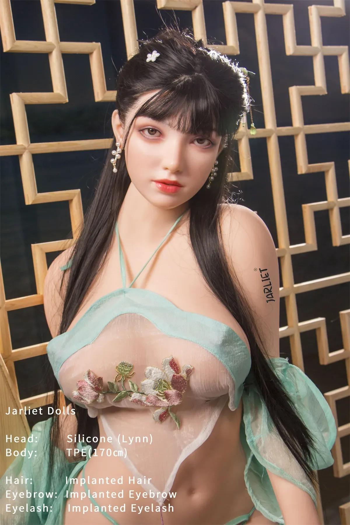Jarliet | Lynn - 5ft 7 /170cm Silicone Head Real Oral Sex Doll view 1