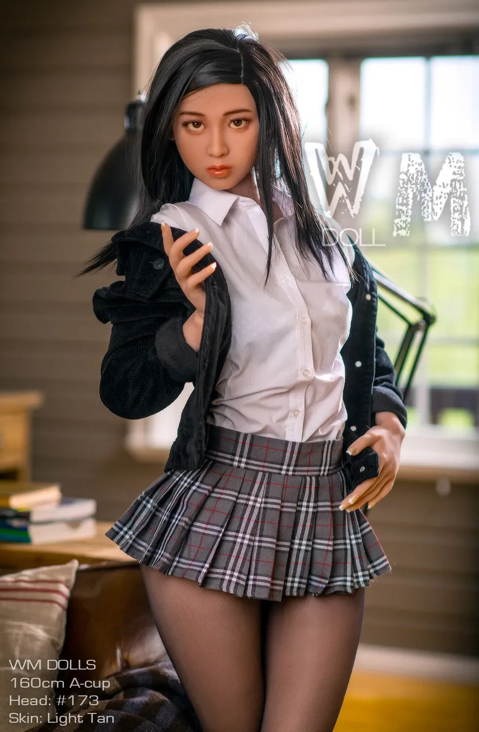 WM | Chiak(173#S) 5ft 3/ 160cm A Cup Sex Doll (In Stock US) view 1