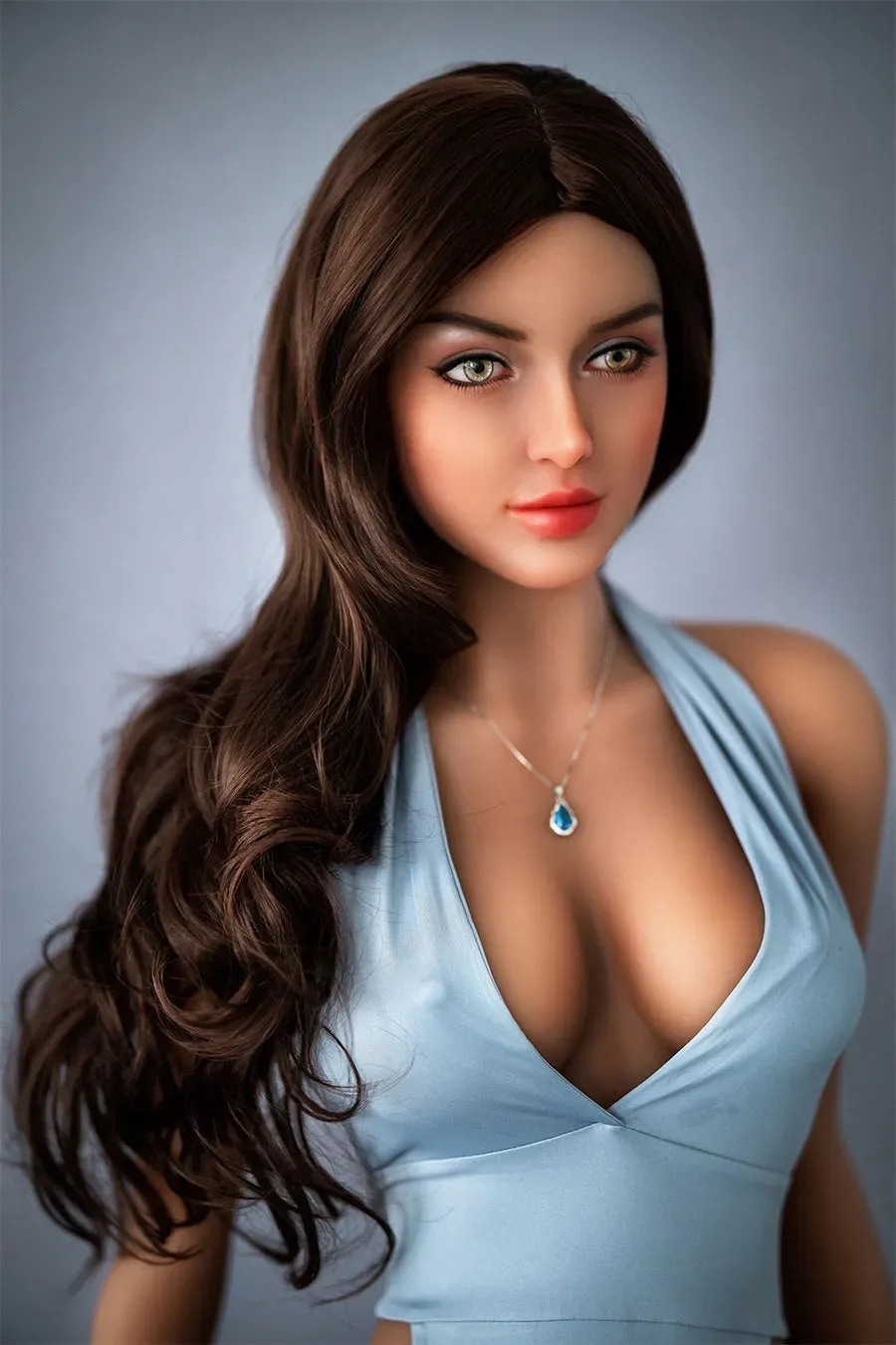 SY | Oakley - 166cm (5ft6) Sweet Life-Like Sex Doll With Long Curly Hair view 2