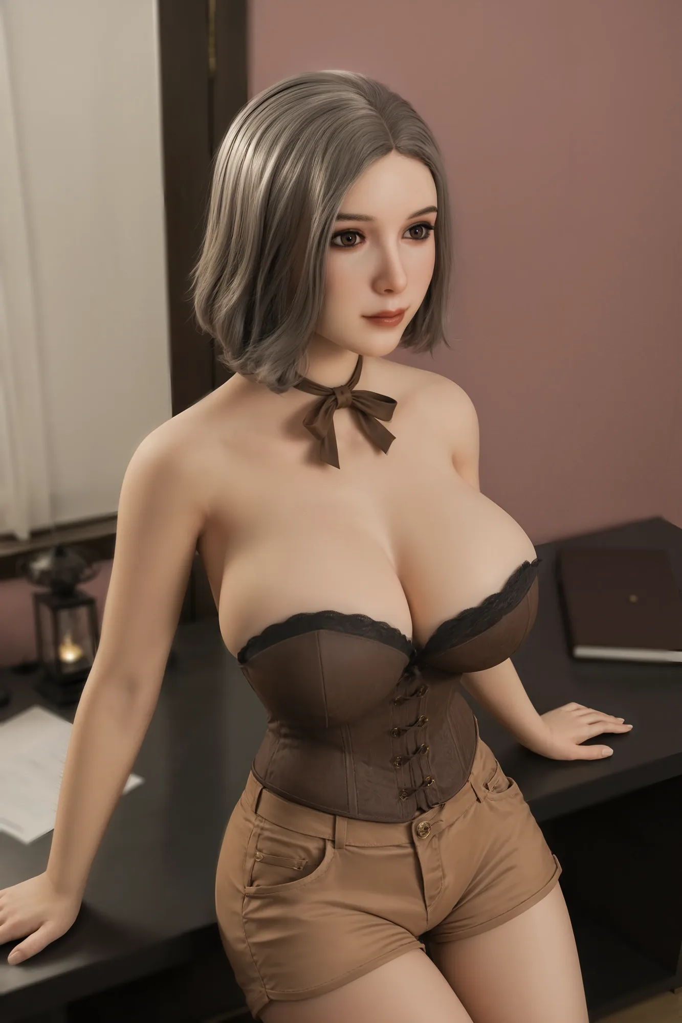AIBEI | Amaryllis - 4ft12 (153cm) Silicone Head Big Boobs Big Ass Sexy Sex Doll