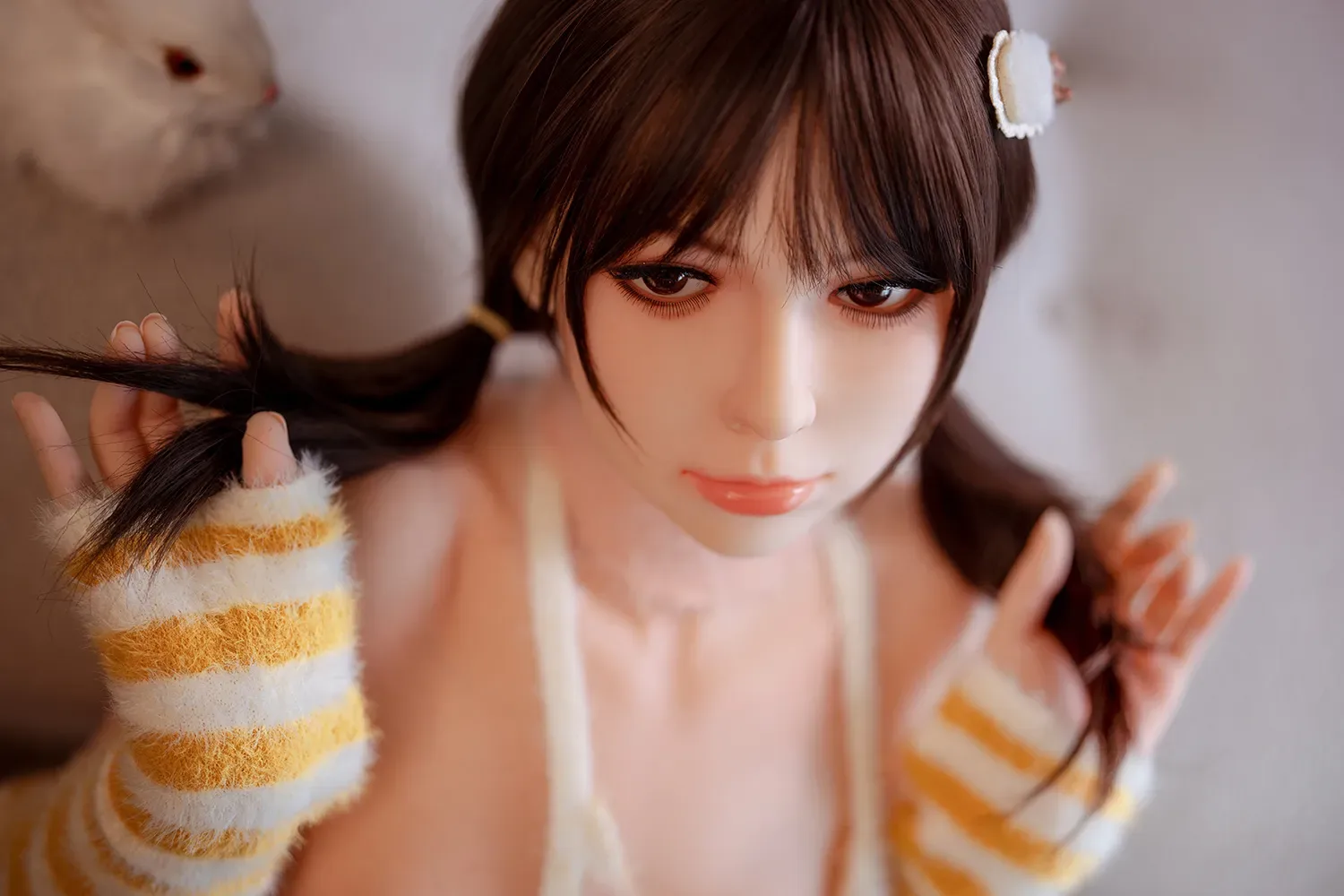 SY | Advanced Eva - 4ft 11/150cm Small breasts TPE Sex Doll With Auto Sucking Vagina(In Stock EU) view 4