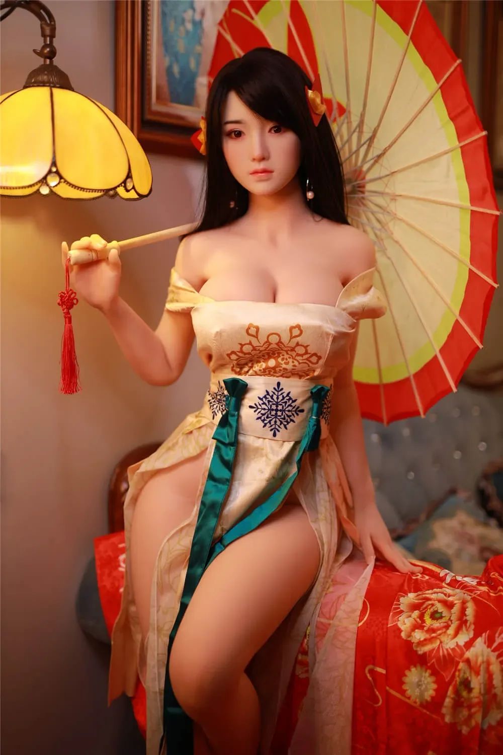 JY | JingJing-5ft 3/161cm Silicone Head Big Breasts Sex Doll
