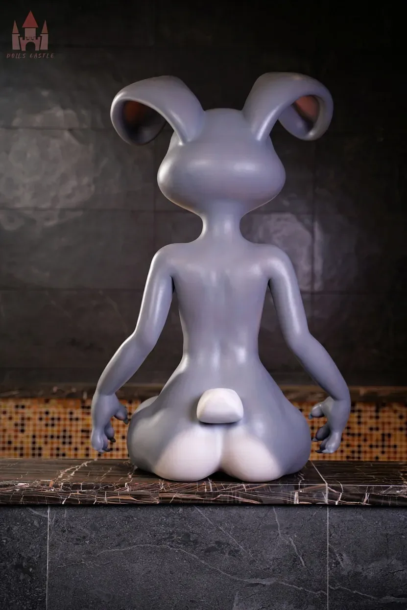 Dolls Castle | Rabby -5ft 6/168cm Seamless Neck ROS Furry Silicone Sex Doll(In Stock EU) view 7