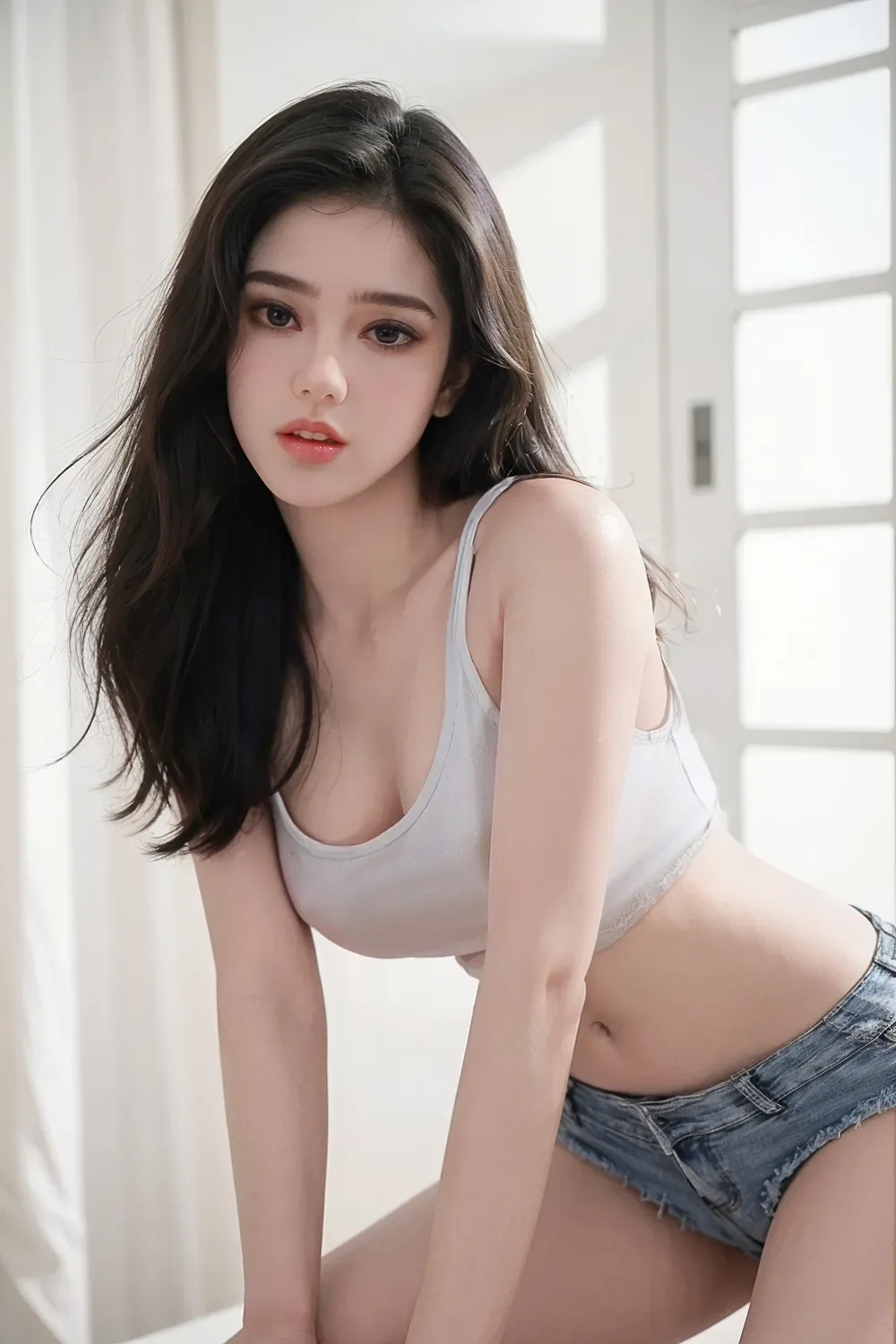 SY | Cokukie-  4ft 10 (148cm)Medium Breast Sex Doll With Long Hair