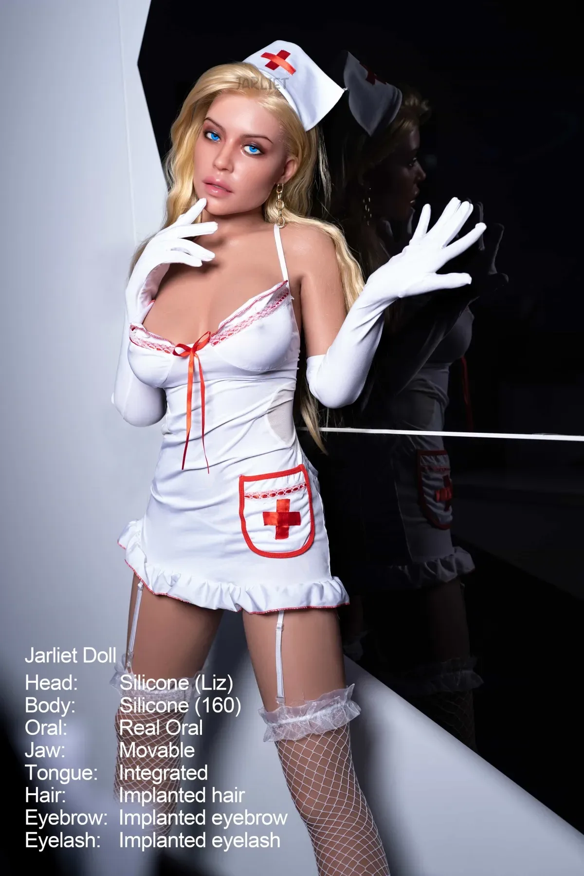 Jarliet丨Liz-5ft 2/160cm Medium Breasts Real Oral Silicone Sex Doll view 1
