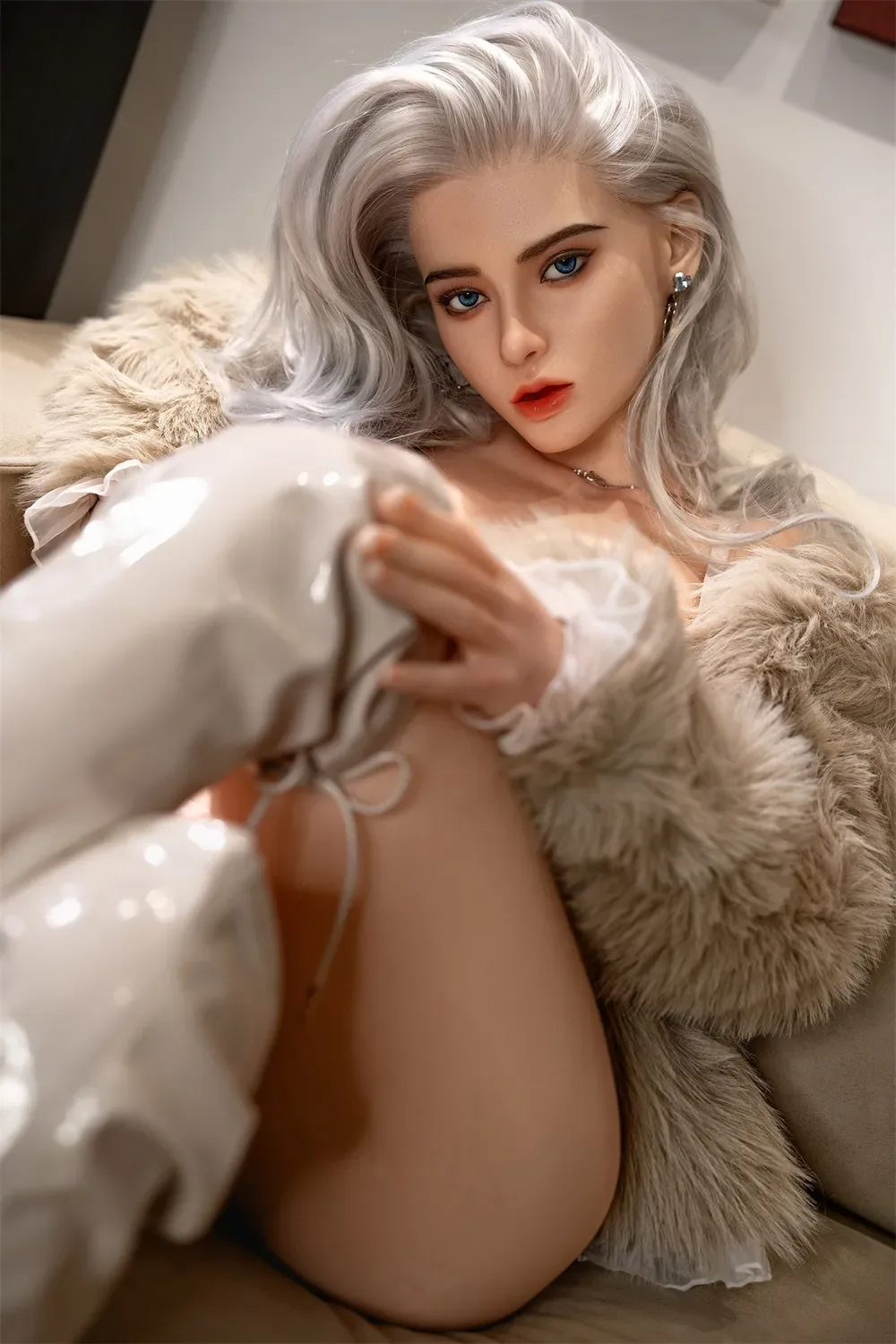 [Flash Sale Price] SY | Super Cain - 5ft 5/164cm 3 in 1 Realistic ROS Sex Doll(In Stock US)