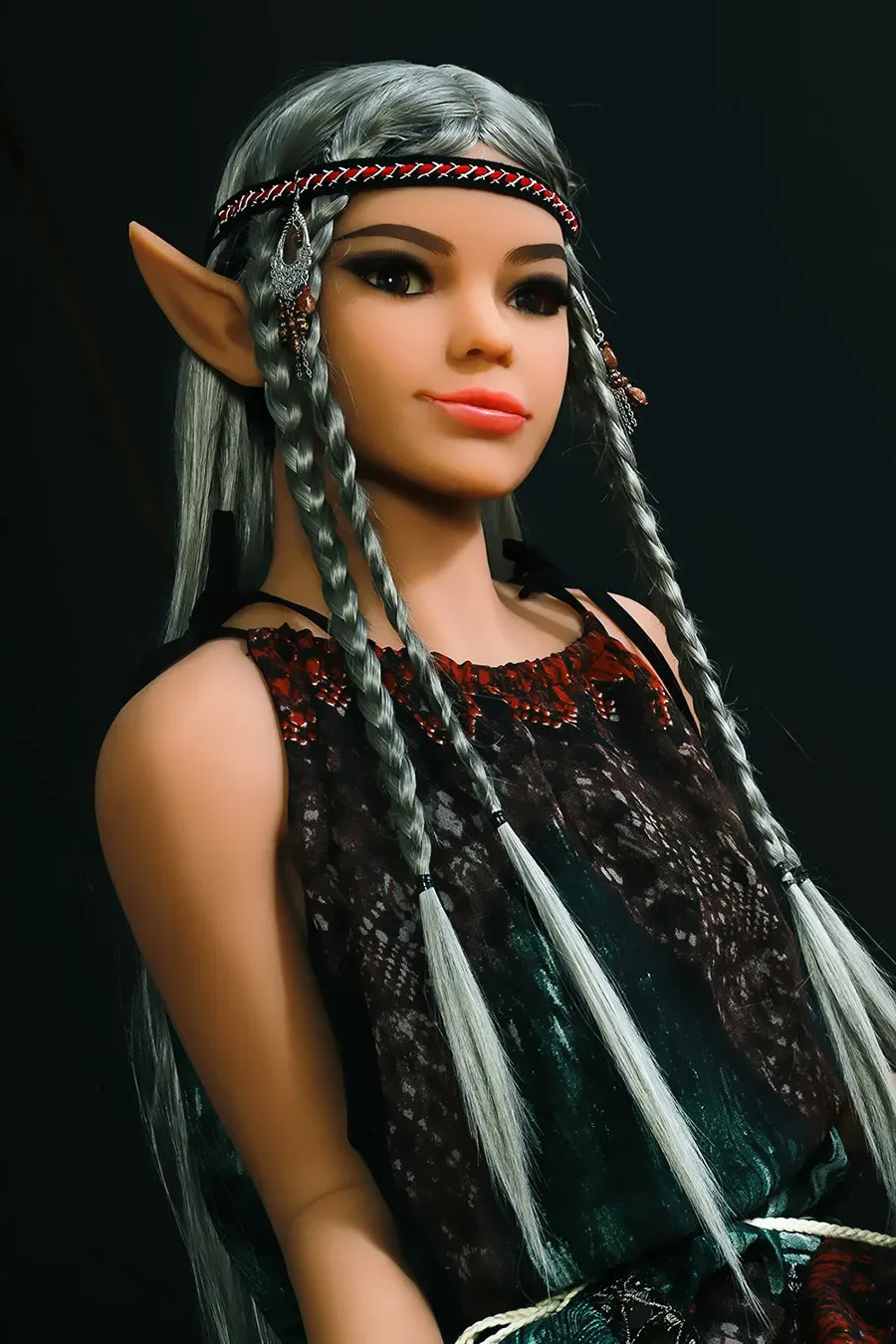 SY | Fontaine - 5ft1(155cm) Ultra  Flat Chest Elf Sex Doll With Gray Hair view 1