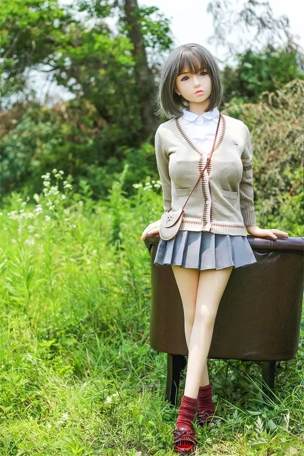 SY | Hashimoto- 4ft7(140cm)  Japanese Style Big Breast TPE Sex Doll With Short Hair view 5