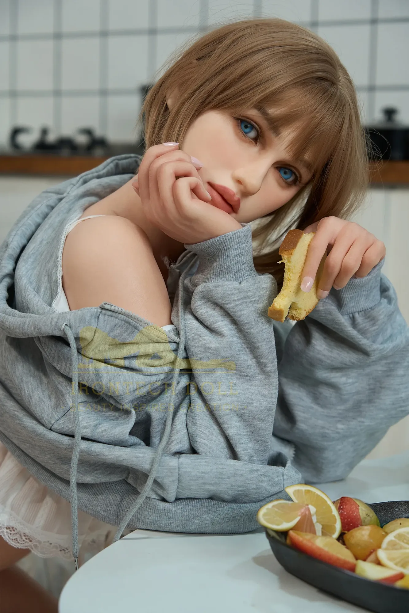 Irontech | MaryGold - 5.4ft (166cm) Realistic Full Silicone Doll