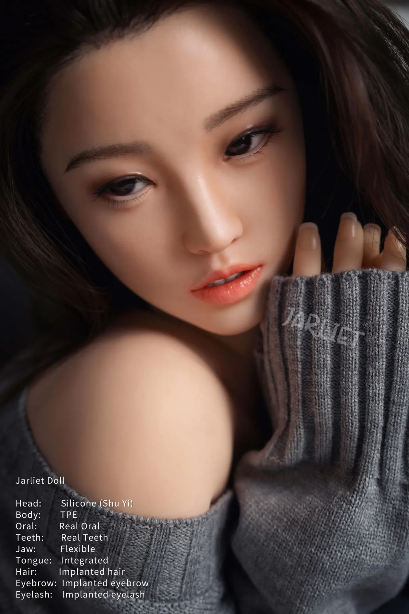 Jarliet丨Shuyi -4ft 11/149cm Silicone ROS Head Asian Sex Doll (In Stock EU) view 8