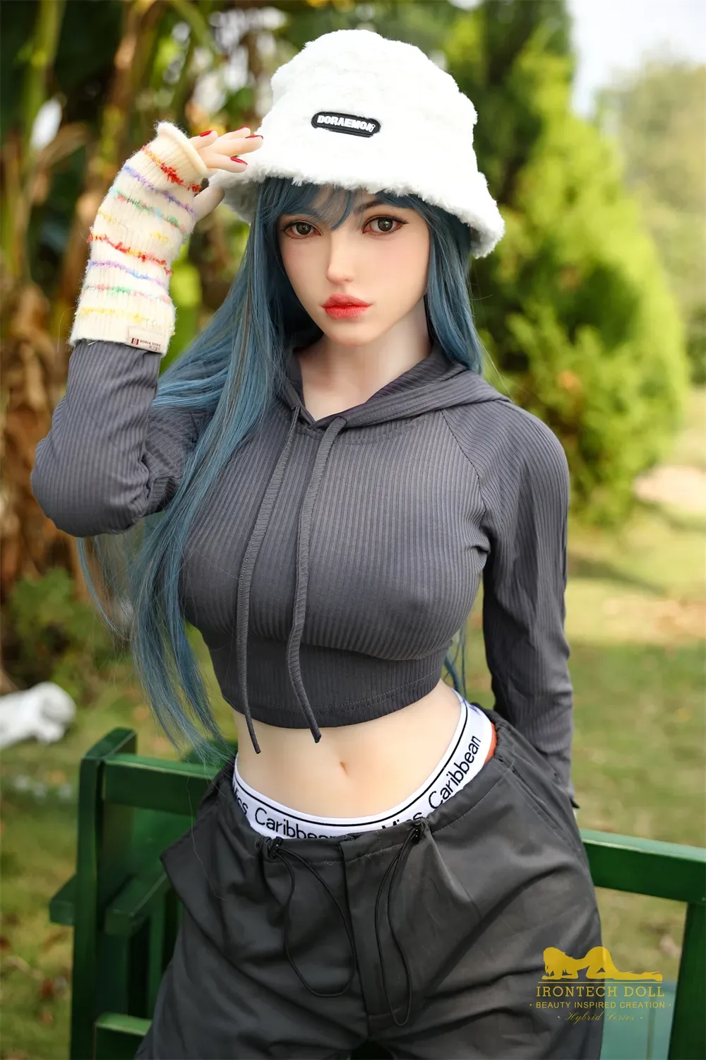 Irontech | Joline-5ft 3/159cm G-cup Silicone Head Sex Doll