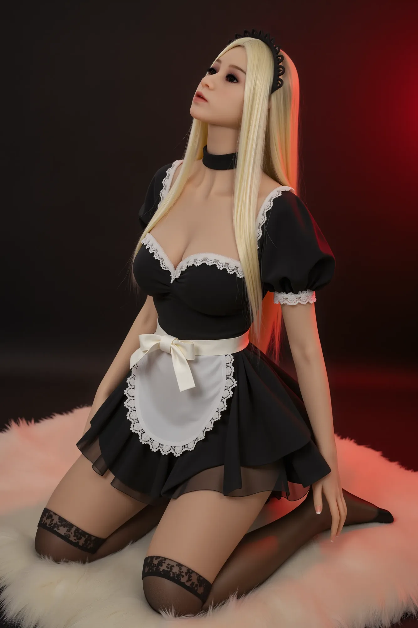 AIBEI | Amaryllis- 4ft10 /148cm Small Breast Halloween Realistic Sex Doll (In Stock US) view 8