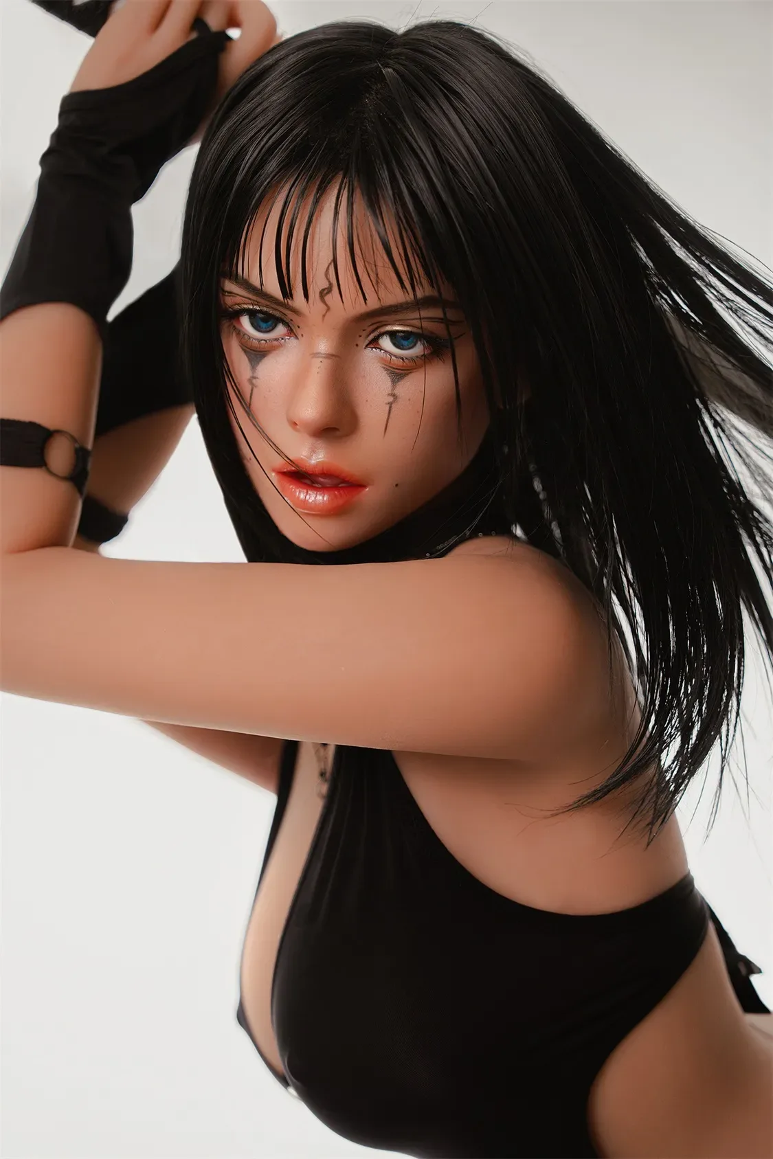 SY | Joseph -5ft 5/166cm Movable Jaw Silicone Head Sex Doll