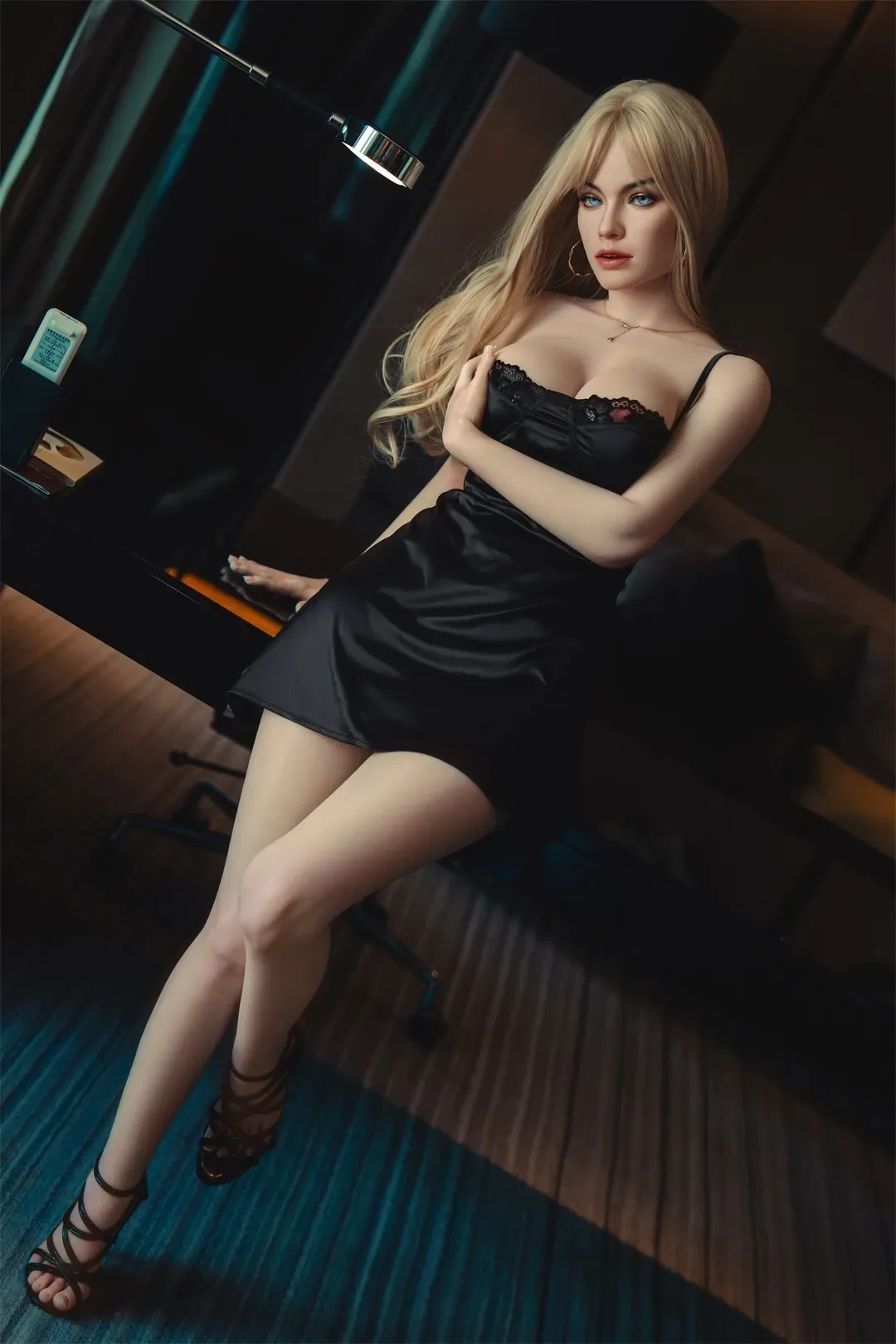 Top Fire | Lia - 5ft 1/158cm D-cup ROS Silicone Sex Doll With Auto Blowjob (In Stock US) view 5