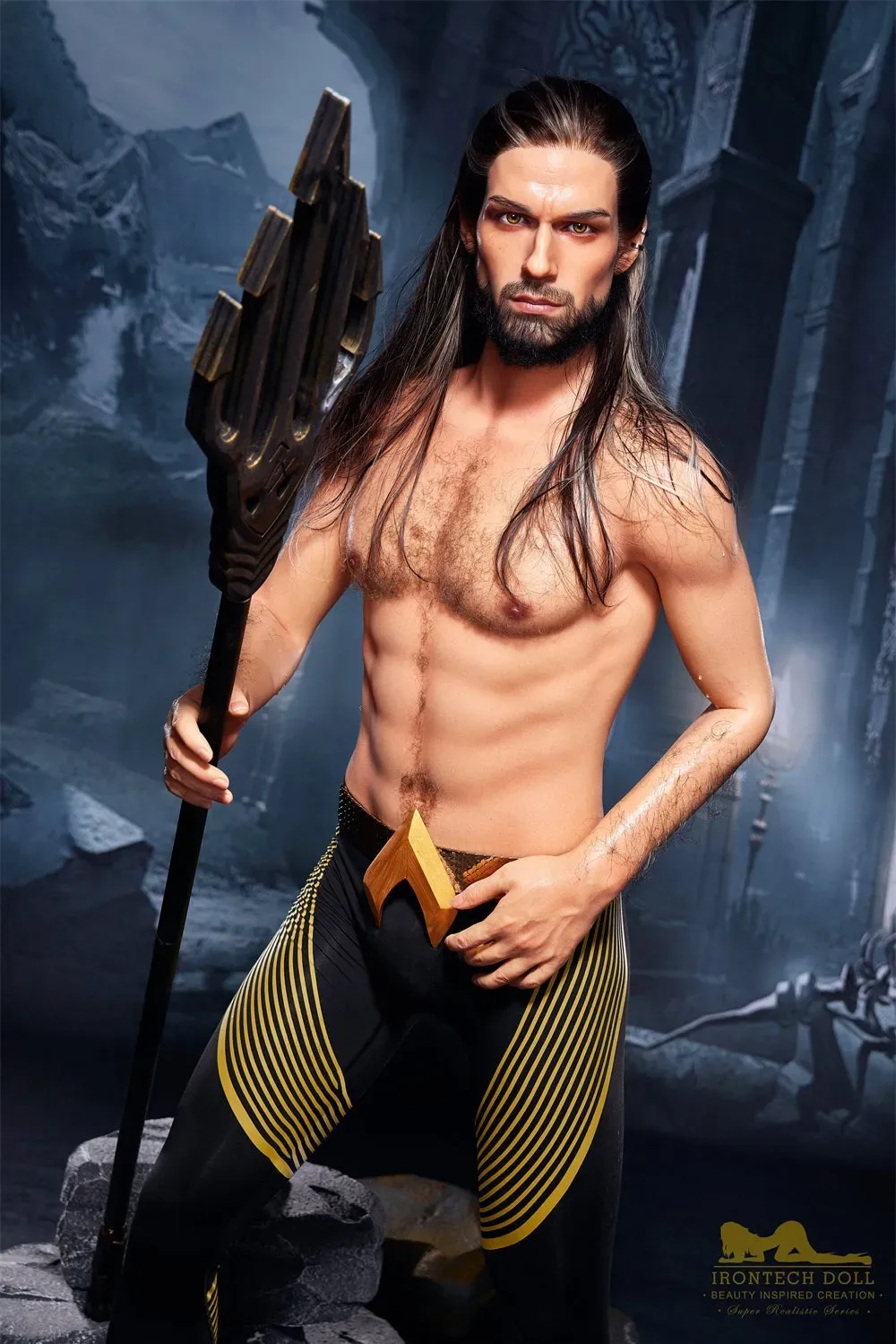 Irontech | Thomas - 5ft7 (170cm) Aquaman Silicone Male Sex Doll