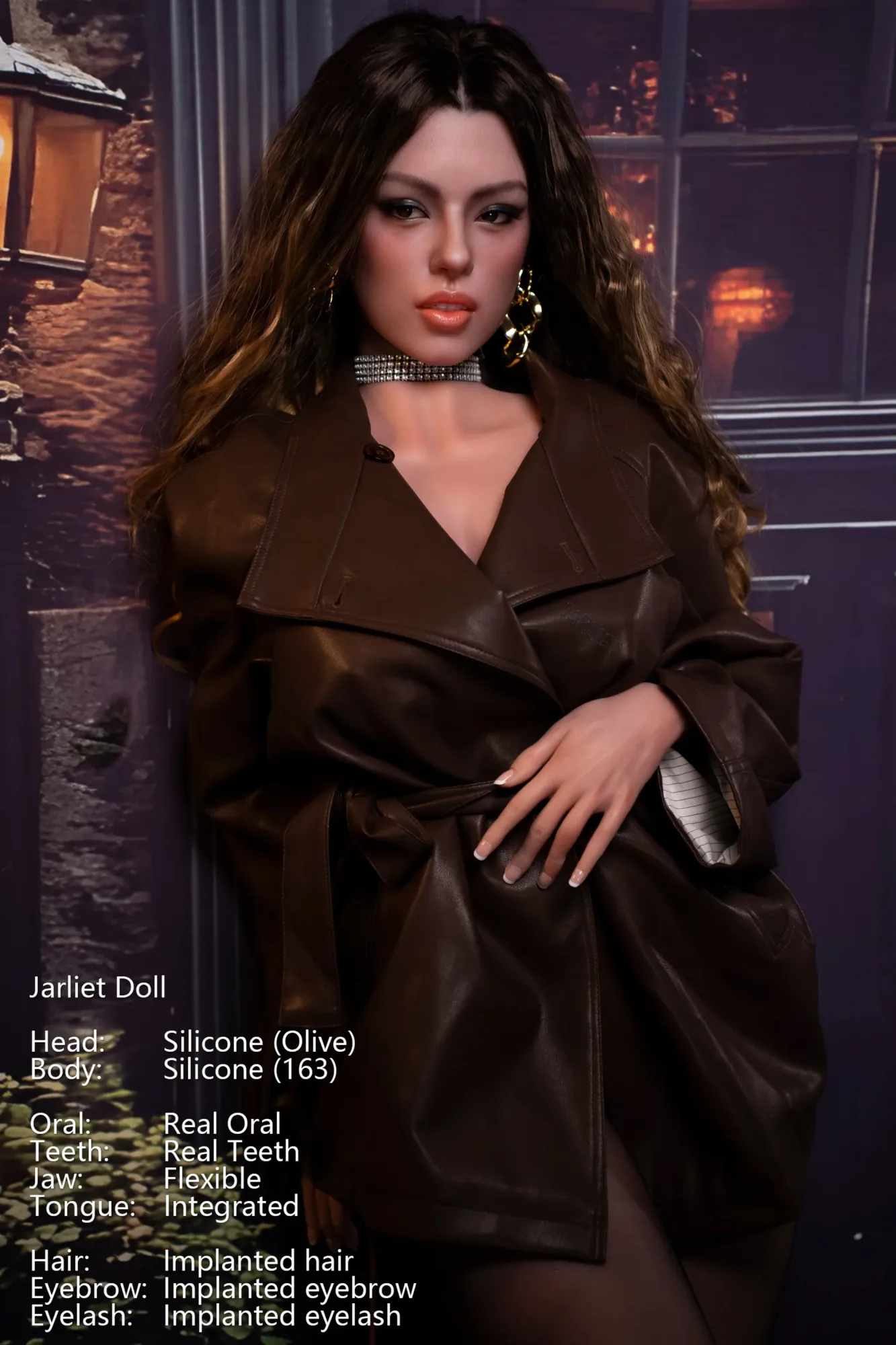 Jarliet | Olive 2 - 5ft 3/163cm Realistic ROS Head Full Silicone Sex Doll