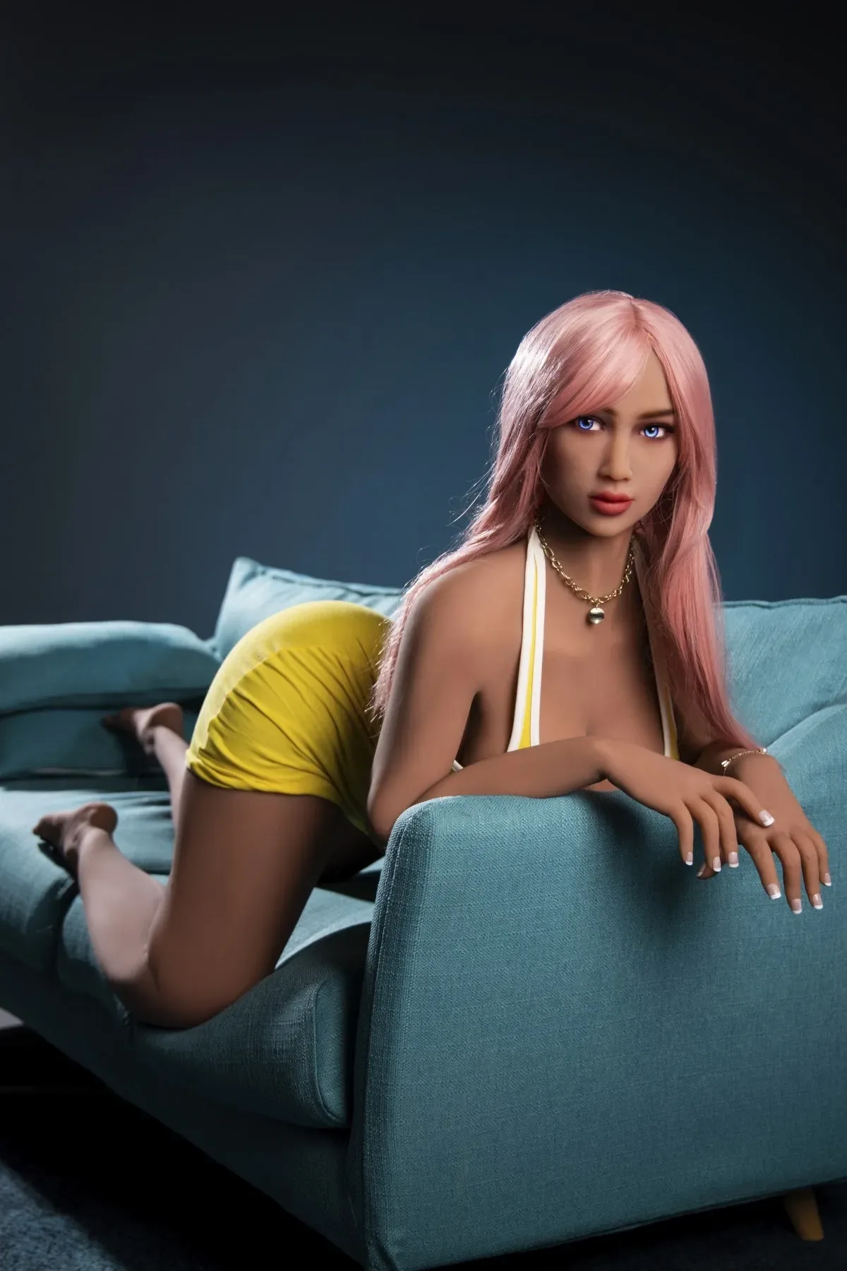 YOUQ | Ally - 5ft 6(167cm)  Big Butt Ultra Pretty Life-Like Real Sex Doll With Pink Hair view 4