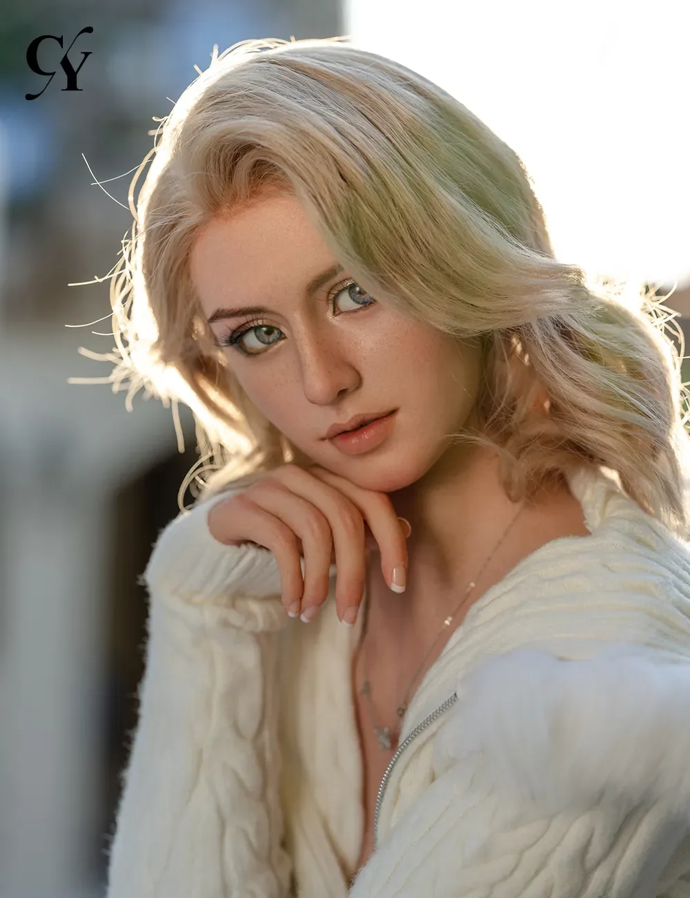 TOP-CY | Daisy - 176cm (5ft9) E-Cup Elegant Silicone Sex Doll(In Stock EU) view 4