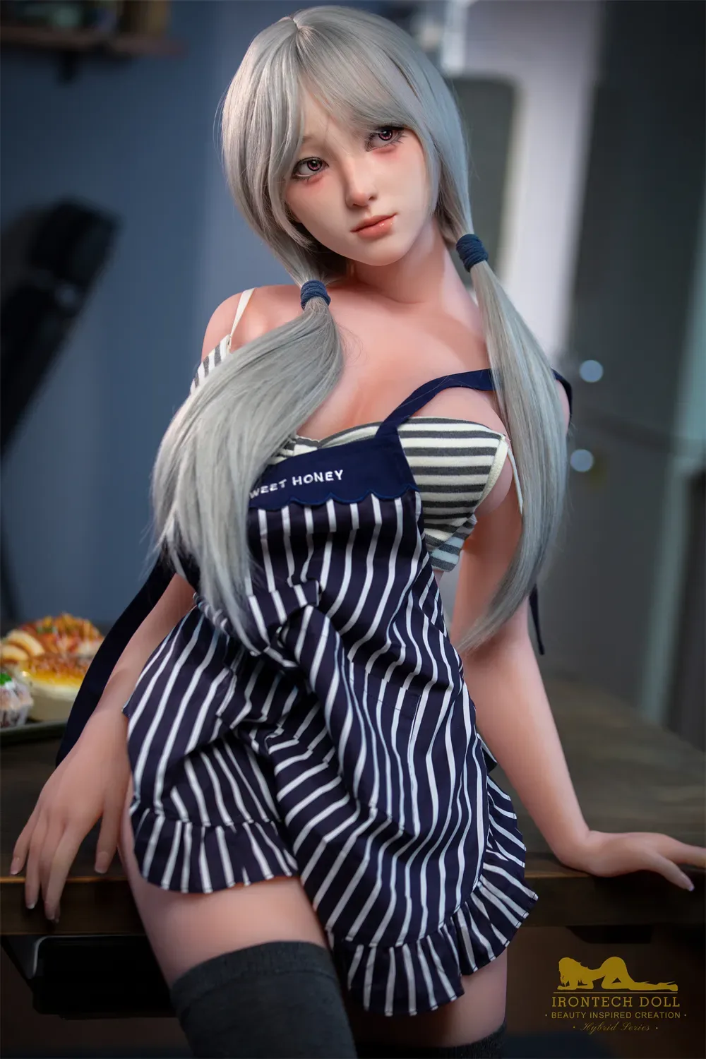 Irontech | Miyuki-5ft 1/154cm I-cup Silicone Head Sex Doll