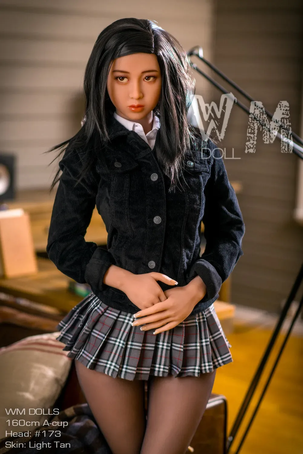 WM | Chiak(173#S) 5ft 3/ 160cm A Cup Sex Doll (In Stock US) view 3