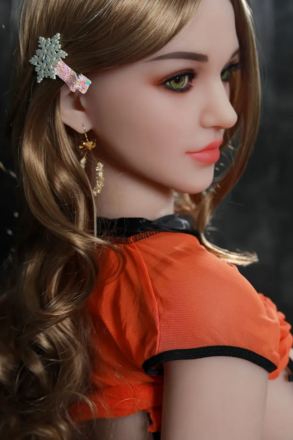 SY | Luella - 165cm (5ft6) Sweet Life-Like Sex Doll With Long Blonde Curly Hair (In Stock US) view 6